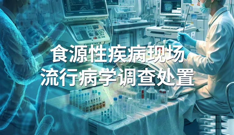 食源性疾病现场流行病学调查处置系统